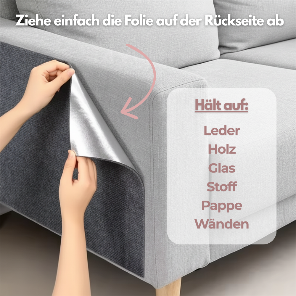 Schützende Katzen Kratzpappe